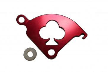 MLR1734-McLeod Quick Release Quadrant Aluminum Red Anodized-Uncategorized-McLeod Racing