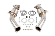 Load image into Gallery viewer, AMSAMS.53.05.0001-2-AMS Performance VR30DDTT Street Lower Downpipes w/GESI Catalytic Converter-Downpipes-AMS
