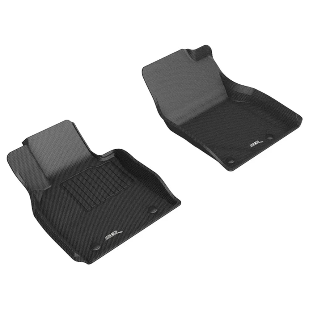 3D MAXpider 19-21 Mazda 3 / CX-30 Kagu 1st Row Floormat - Black - 3D MAXpider ACEL1MZ06711509