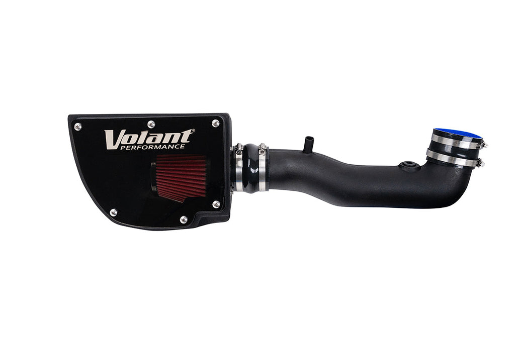 VOL17636D-Volant 12-18 Jeep Wrangler JK 3.6L V6 Closed Box Air Intake w/ DryTech Filter-Cold Air Intakes-Volant