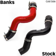Load image into Gallery viewer, GBE26006-PC-Banks Power 19-21 Ram 2500/3500 6.7L Cummins Boost Tube Upgrade Kit - Red-Intercooler Ducting-Banks Power
