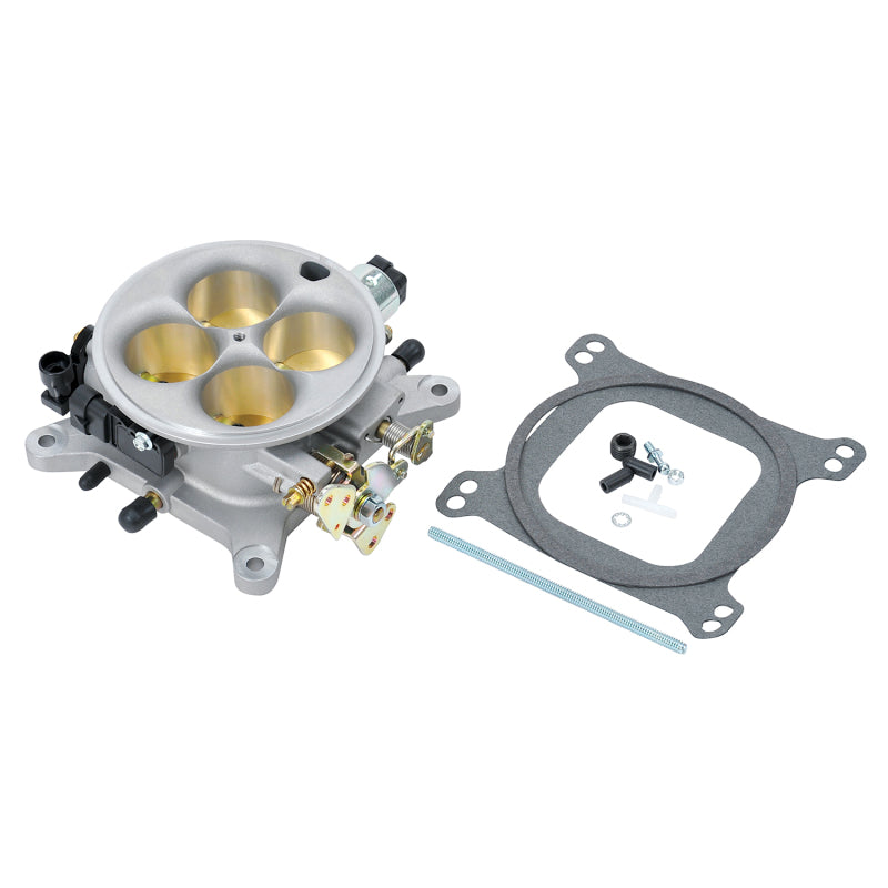 EDE4150-Edelbrock Throttle Body Victor EFI 4-Barrel 4150 Style Flange 1.75In Bores Die Cast-Throttle Bodies-Edelbrock