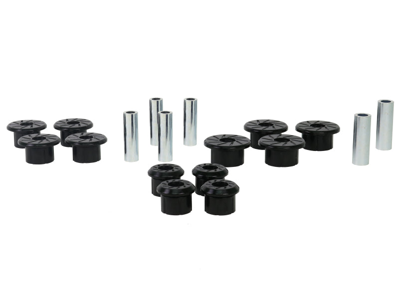 Whiteline-Whiteline 1999-2018 Chevrolet Silverado 1500 Spring - Eye Front/Rear And Shackle Bushing