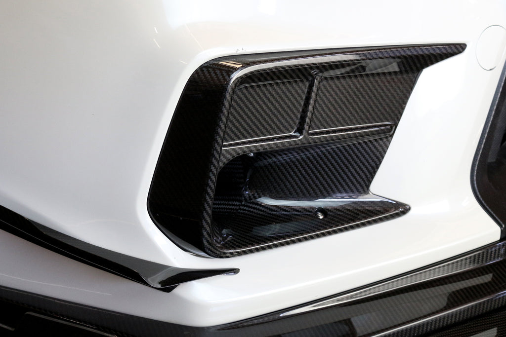 -APR Performance Subaru WRX STI Carbon Fiber Front Bumper Bottom Canards 2018-2021