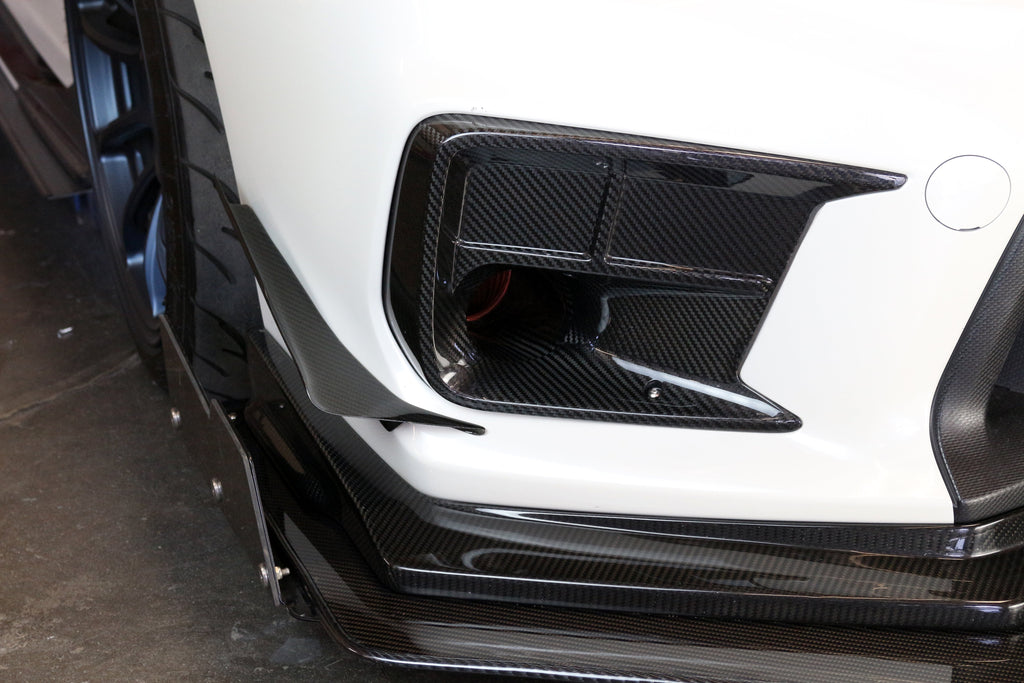 -APR Performance Subaru WRX STI Carbon Fiber Front Bumper Bottom Canards 2018-2021