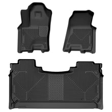 Load image into Gallery viewer, Husky Liners 2025 RAM 1500 CC Weatherbeater Front &amp; 2nd Seat Floorliner (3pc Set) - Blk - Husky Liners HSL94491