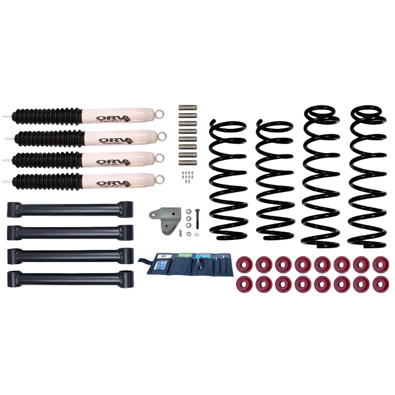 Rugged Ridge 3-In Lift Kit w/ Shocks 93-98 Grand Cherokee-Lift Kits-Rugged Ridge