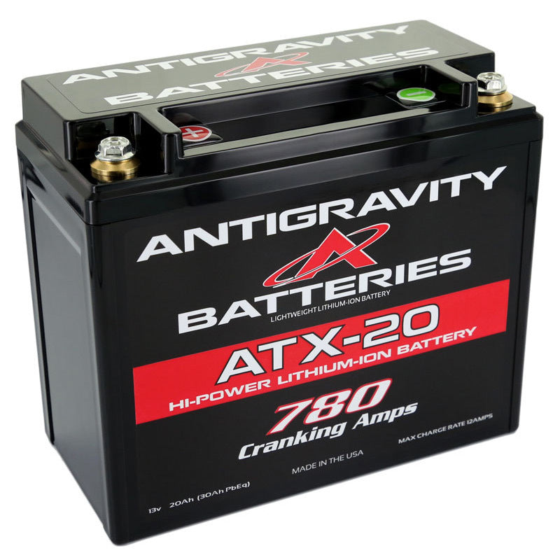 Antigravity XPS YTX20 Lithium Battery - Left Side Negative Terminal-Batteries-Antigravity Batteries