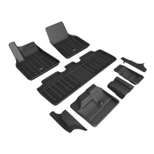 Load image into Gallery viewer, 3D Maxpider 21-22 Tesla Model Y 7-Seat Elitect Black R1 R2 R3 - 3D MAXpider ACEE1TL03601809