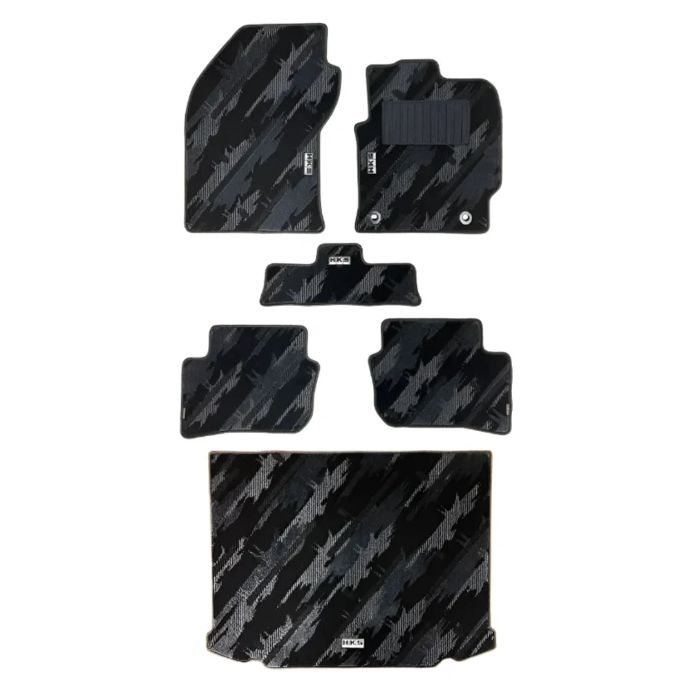 HKS FLOOR MATS GZEA14H FULL SET OCT LHD - HKS 53001-AT014