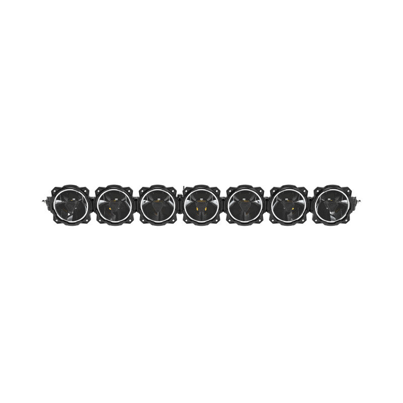 KCL91423-KC HiLiTES Gravity Titan LED Light Bar for 17-23 Cam-Am X3 Overhead - 45in. (7-Light)-Light Bars & Cubes-KC HiLiTES