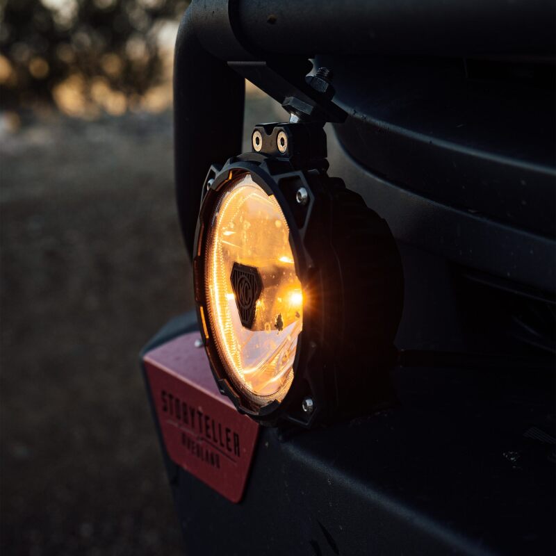 KCL91405-KC HiLiTES Gravity Titan LED 6in. - Pair Pack (SAE Driving Beam)-Light Bars & Cubes-KC HiLiTES