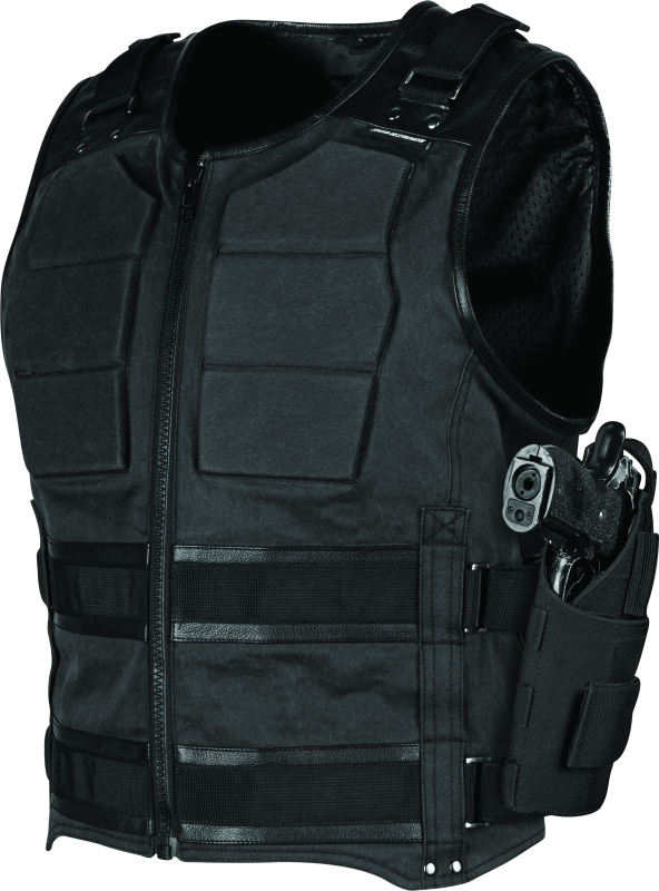 SAS880135-Speed and Strength True Grit Armored Vest Black - 2XL-Vests-Speed and Strength