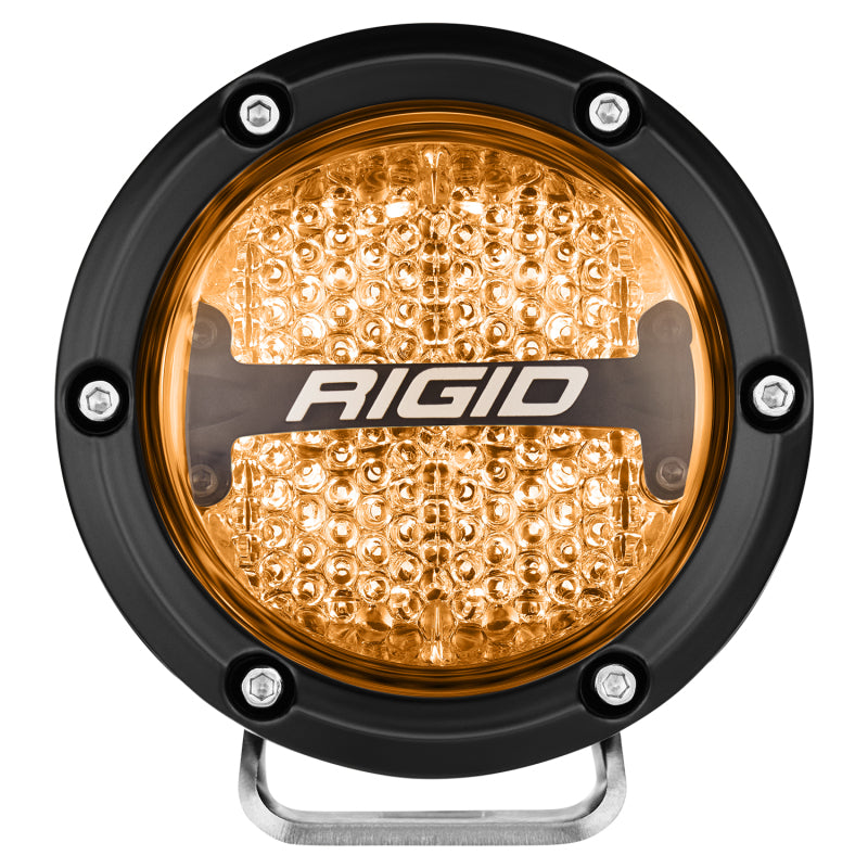RIG36400-Rigid Industries 360-Series 4in LED Off-Road Diffused Beam - RGBW Backlight (Pair)-Light Bars & Cubes-Rigid Industries