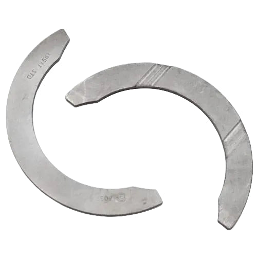 Close up ACL tri-metal thrust bearing surface