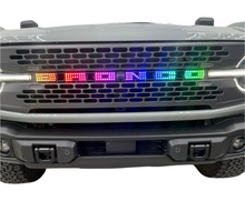 Load image into Gallery viewer, broncoflowemblem-Bronco LED Emblem: (Multicolor)-Illuminated LED Emblems-RGB Halo Kits