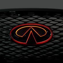 Load image into Gallery viewer, -Infiniti Q60 RGB LED Emblem (2014-2022)-Illuminated Led Logos-RGB Halo Kits