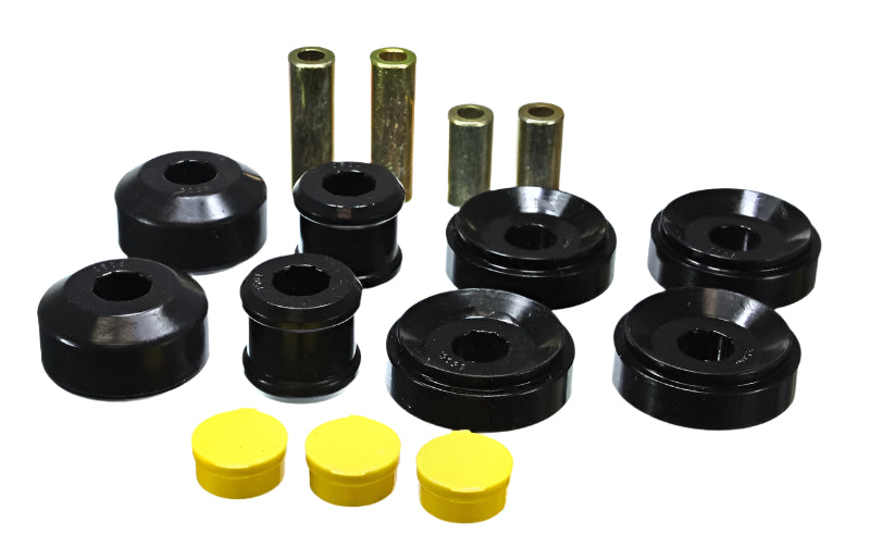 ENG3.3195G-Energy Suspension 10 Chevy Camaro Black Front End Control Arm Bushing Set-Bushing Kits-Energy Suspension