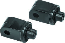 Load image into Gallery viewer, KUR8869-Kuryakyn Splined Adapter Honda &amp; Yamaha Gloss Black-Footpegs-Kuryakyn