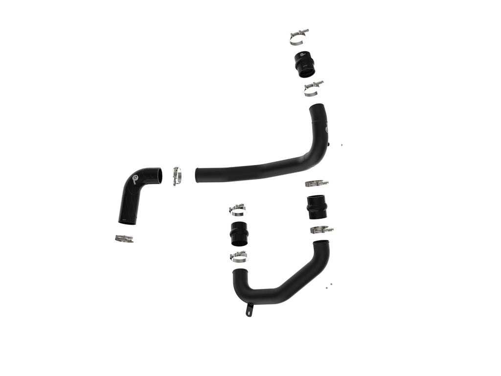 aFe aFe Bladerunner Intercooler 3in Inlet/Outlet Tube 08-10 Ford Diesel Trucks V8 6.4L (td)