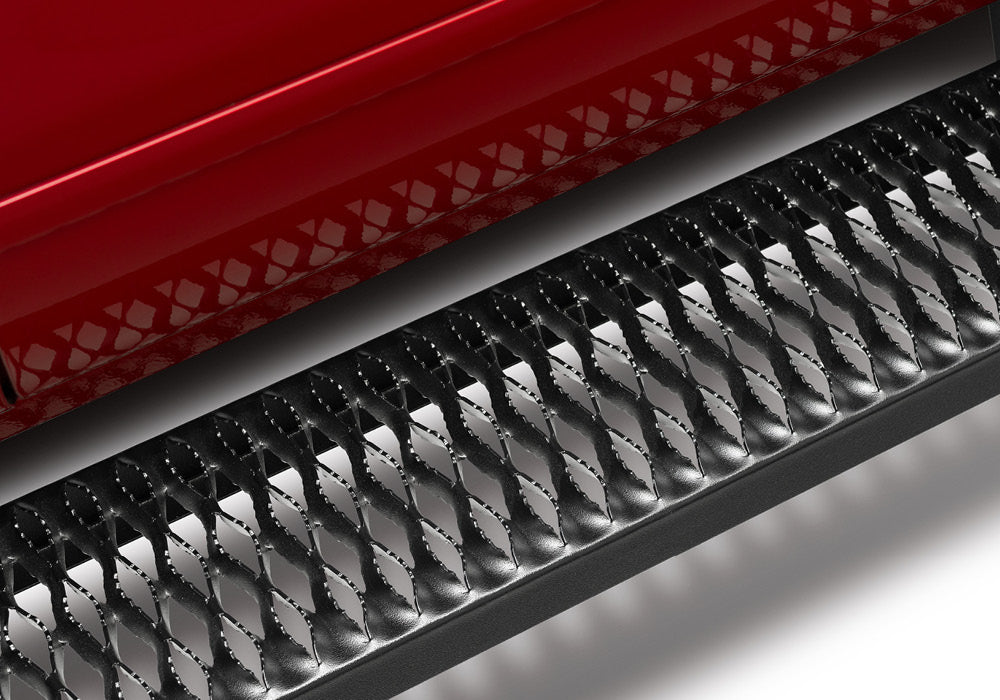 NFBGFF15RC-TX-N-Fab Growler Fleet 15-19 Ford F-150 17-19 F-250/F-350 Superduty Reg Cab - Cab Length - Tex. Black-Running Boards-N-Fab