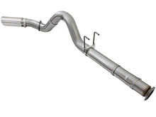 Load image into Gallery viewer, aFe aFe LARGE BORE HD 5in 409-SS DPF-Back Exhaust w/Polished Tip 2017 Ford Diesel Trucks V8 6.7L (td)