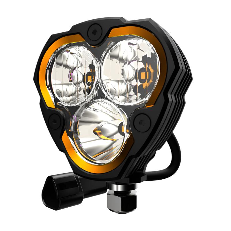 KCL1288-KC HiLiTES FLEX ERA 3 LED Light - Single Light Master Kit-Light Bars & Cubes-KC HiLiTES