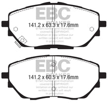 Load image into Gallery viewer, EBCDP42368R-EBC Yellowstuff Front Brake Pads 2017+ Toyota C-HR 2.0L-Brake Pads - Performance-EBC