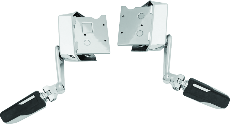 KUR6750-Kuryakyn Omni Cruise Mnt With Pegs Chrome-Footpegs-Kuryakyn