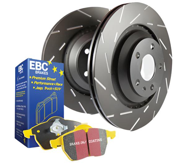 EBC S9 Kits Yellowstuff Pads and USR Rotors-EBC-Brake Rotors - Slotted
