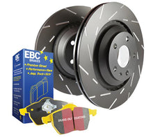 Load image into Gallery viewer, EBC S9 Kits Yellowstuff Pads and USR Rotors-EBC-Brake Rotors - Slotted