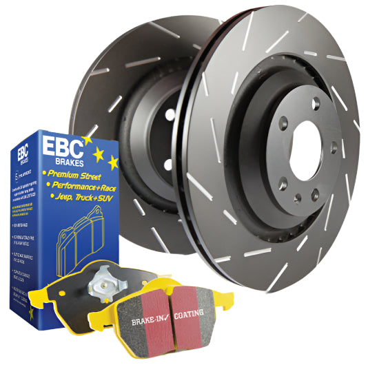EBCS9KF1911-EBC S9 Kits Yellowstuff Pads and USR Rotors-Brake Rotors - Slotted-EBC