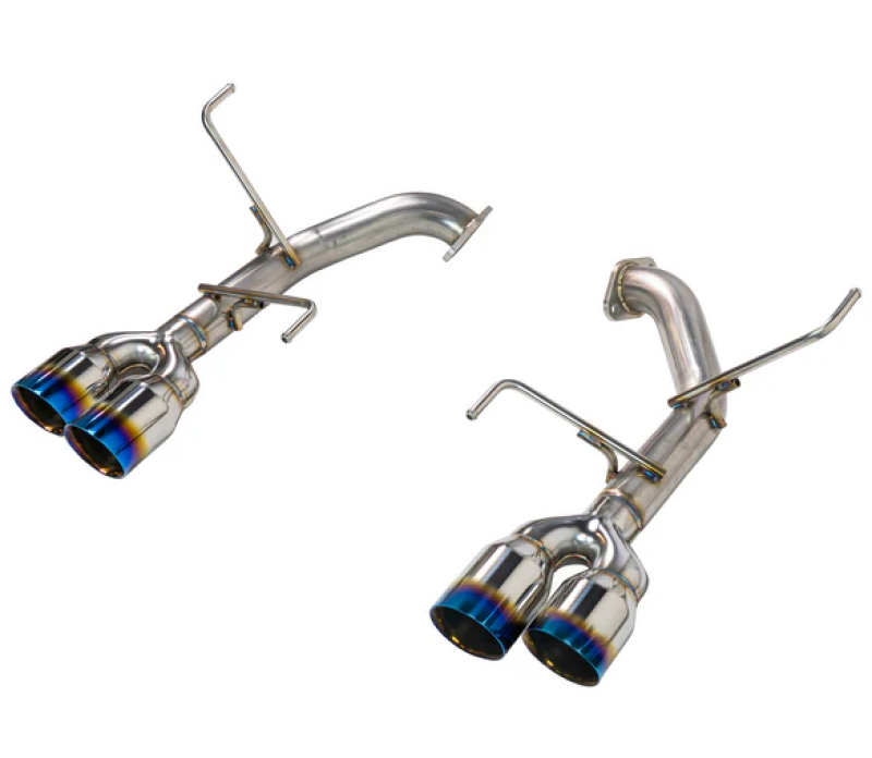 REMRO-TTVB-D-Remark 2022+ Subaru WRX (VB) 3.5in Axleback Exhaust w/ Burnt Stainless Double Wall Tip-Axle Back-Remark