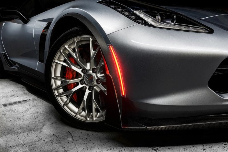 Oracle Chevrolet Corvette C7 Concept Sidemarker Set - Clear - No Paint-Light Strip LED-ORACLE Lighting