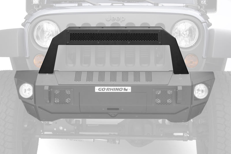 GOR25101T-Go Rhino 07-20 Jeep Wrangler JL/JLU/JK/JKU/Gladiator JT Trailline 10 Light Mount Bar-Bumpers - Steel-Go Rhino