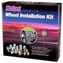 Load image into Gallery viewer, MCG67200BK-McGard 5 Lug Hex Install Kit w/Locks (Cone Seat Bolt) M14X1.5 / 17mm Hex / 28.0mm Shank L. - Black-Wheel Bolts-McGard