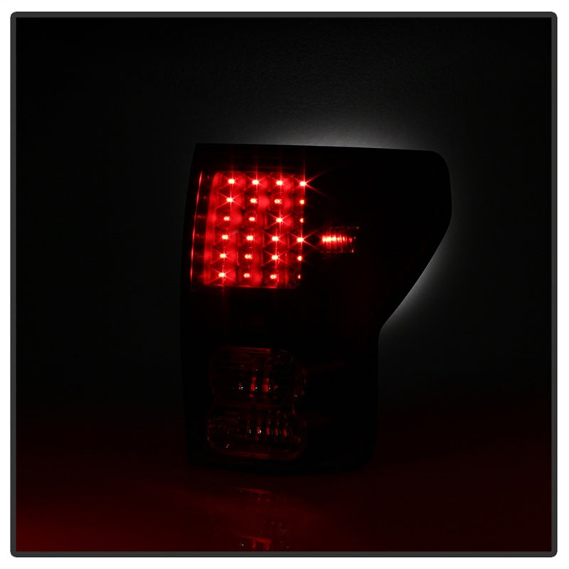 SPY5013200-Xtune Toyota Tundra 07-13 LED Tail Lights Black ALT-ON-TTU07-LED-BK-Tail Lights-SPYDER
