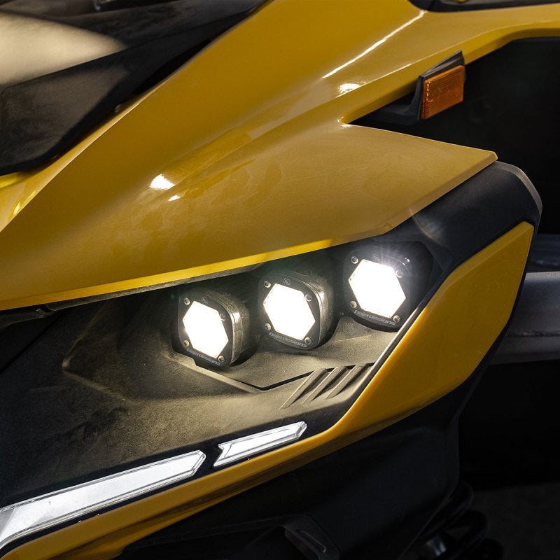 Baja Designs 2024 Can-Am Maverick R Triple S1 Unlimited Headlight Kit-Headlights-Baja Designs