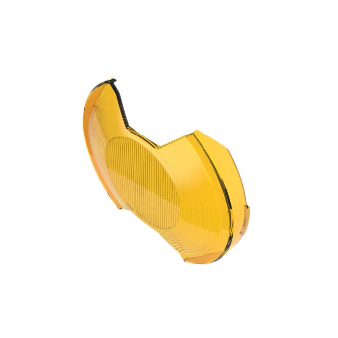 KCL5121-KC HiLiTES SlimLite 6in Light Shield - SAE Driving Beam - Selective Yellow-Light Covers and Guards-KC HiLiTES