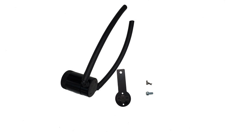 JLT3120P-B-J&L 19-24 Nissan Altima 2.5L Oil Separator 3.0 Passenger Side - Black Anodized-Oil Separators-J&L