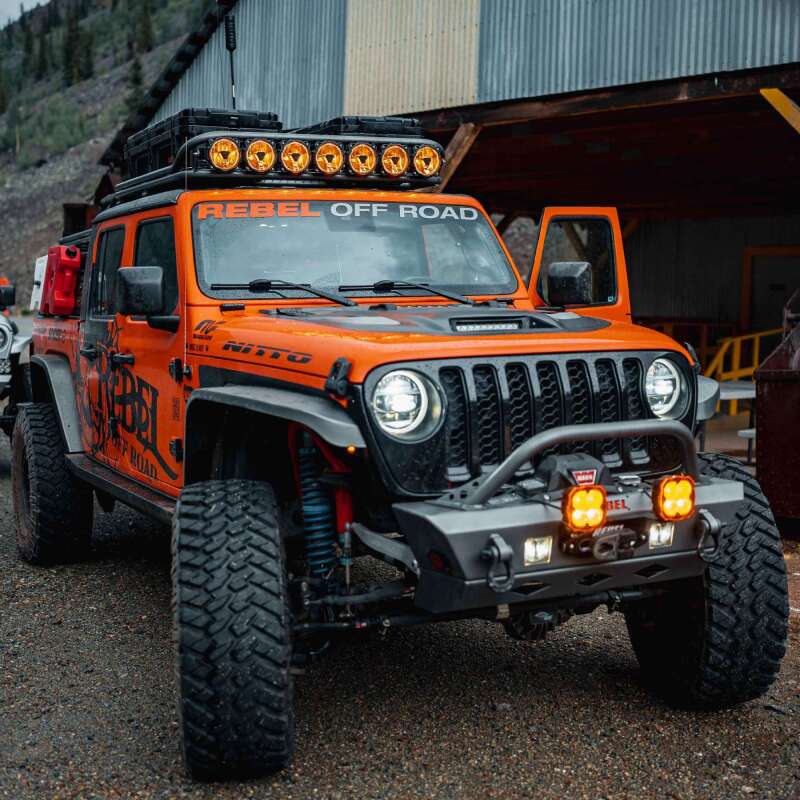 KCL91417-KC HiLiTES Gravity Titan LED Light Bar - 45in. (7-Light)-Light Bars & Cubes-KC HiLiTES