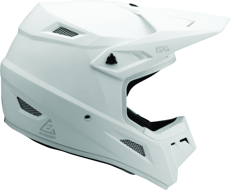 ANS446259-Answer AR1 Solid Helmet White - XS-Helmets and Accessories-Answer