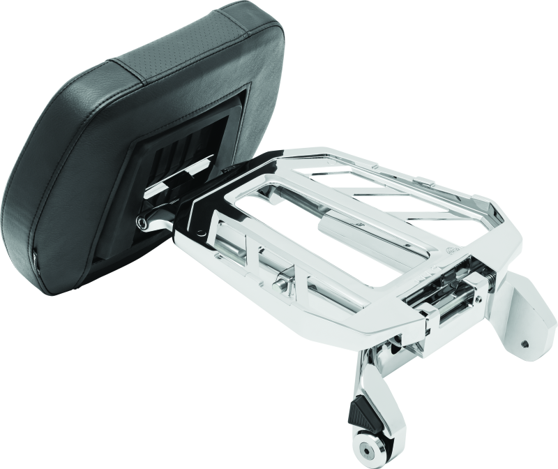 KUR5746-Kuryakyn Neo Driver & Passenger Backrest Chrome-Seats-Kuryakyn