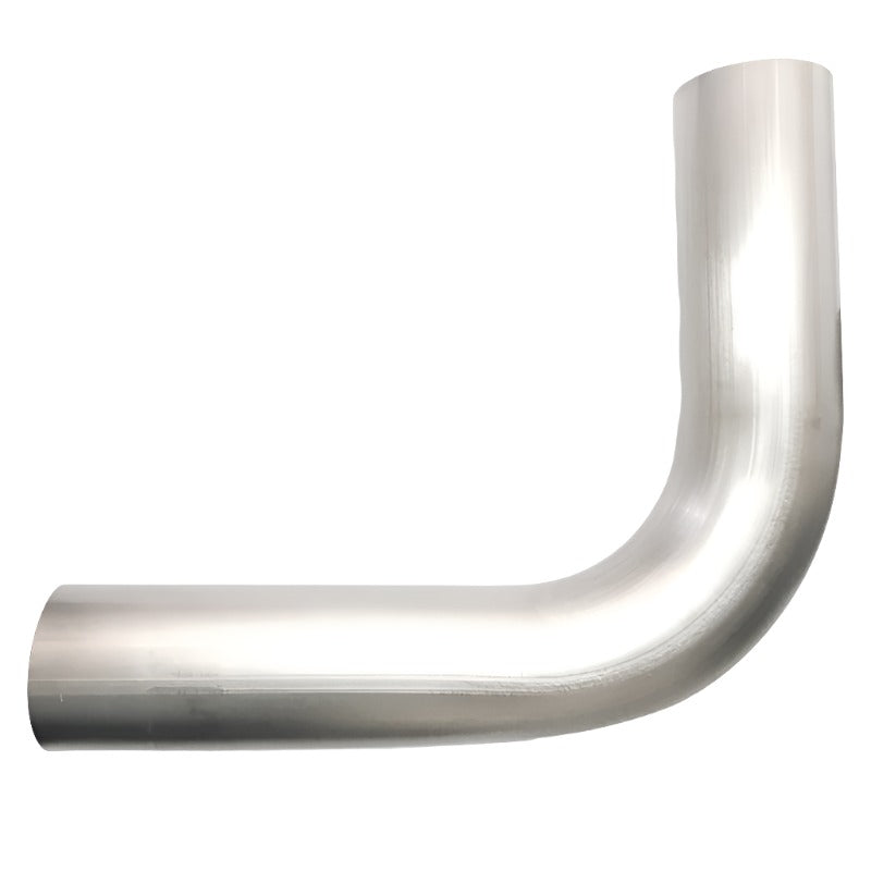 TIC101-07653-0000-Ticon Industries 3.0in Diameter 90 Degree 1mm WT 4.5in CLR 6.5in Leg/8in Leg Titanium Mandrel Bend-Titanium Tubing-Ticon
