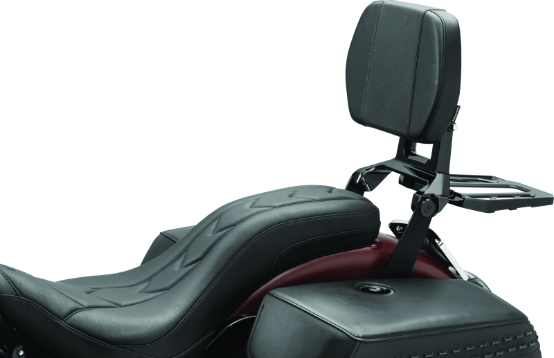 KUR5747-Kuryakyn Neo Driver & Passenger Backrest Black-Seats-Kuryakyn