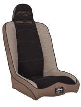 Load image into Gallery viewer, PRPA140110-64-PRP Daily Driver High Back Suspension Seat (Two Neck Slots) - Tan / Black-Seats-PRP Seats