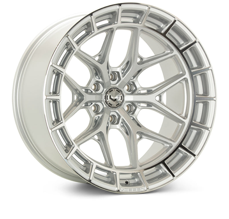 VOSHFX1-7F75-Vossen HFX-1 17x9 / 6x135 / ET0 / Deep / 87.1 CB - Silver Polished Wheel-Wheels - Forged-Vossen