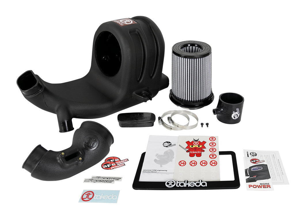 aFe aFe Takeda Momentum Pro DRY S Cold Air Intake System 15-18 Honda Fit I4-1.5L