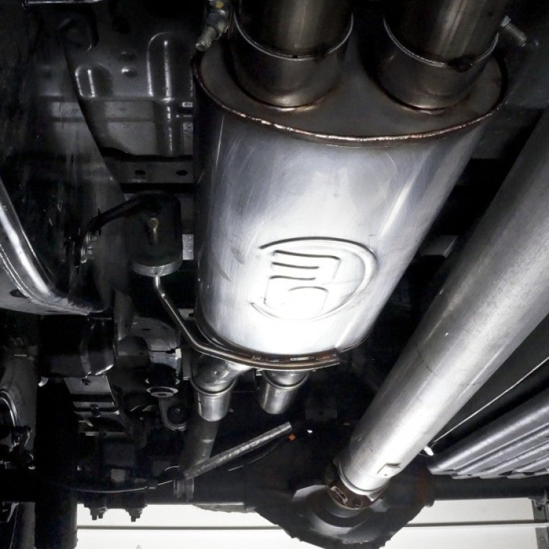 SSWFTR17CBUB-Stainless Works 2017+ Ford Raptor 3.5L 3in Exhaust Factory Connection Under Bumper-Catback-Stainless Works