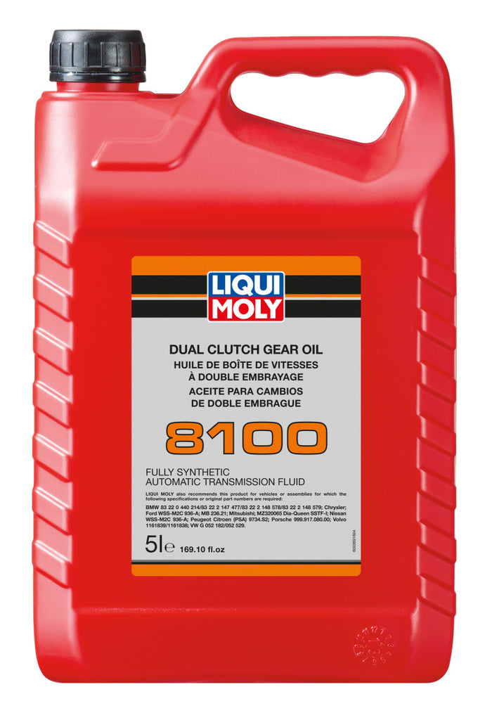 LQM20116-LIQUI MOLY 5L Dual Clutch Transmission Oil 8100-Gear Oils-LIQUI MOLY